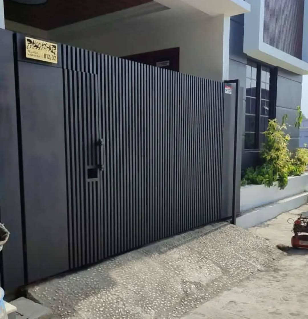 Hasil proyek Pagar Minimalis pagar rumah modern
